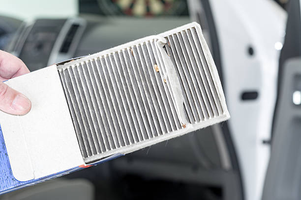 istock Dirty car cabin filter needing replaced 2223943674