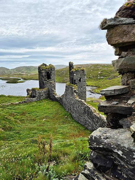istock Ancient ruins of Three castle head, Wild Atlantic Way, Ireland 2223955998