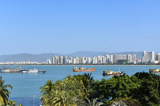 View of Sanya Bay from Phoenix Island