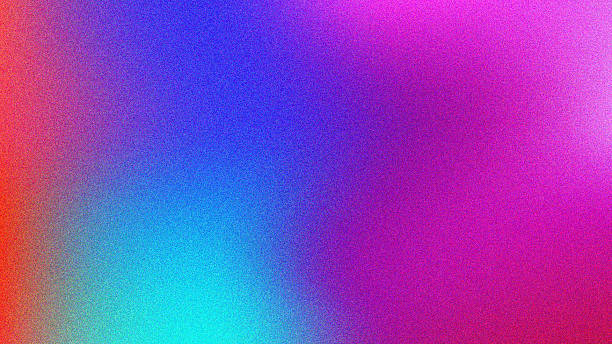 istock Retro colorful grainy abstract. colorful wave abstract background. 2223962546