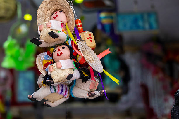 Mexican souvenirs in cuddly toys
