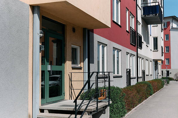 istock A building with a green door 2223977492