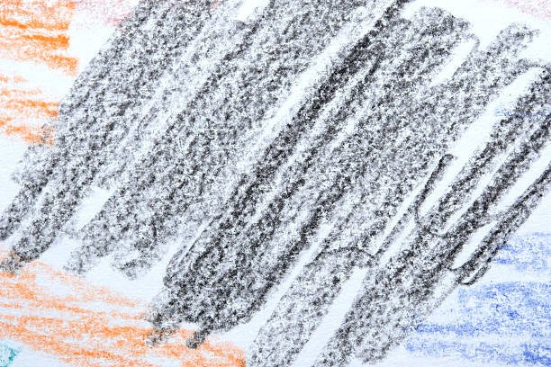 istock Vibrant textures of colorful chalk on white paper 2223986163