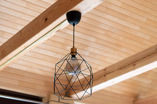 istock This Geometric Pendant Light is perfect for enhancing modern interiors and their style 2223986456