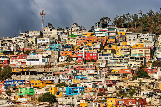 istock Colorful hillside homes in Pachuca, Hidalgo, Mexico 2223997099