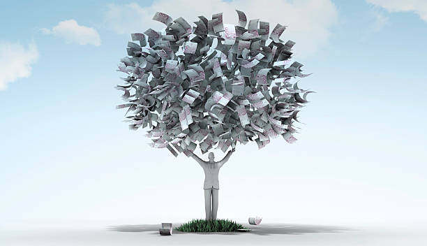 istock Growing Euro Currency 2224001502