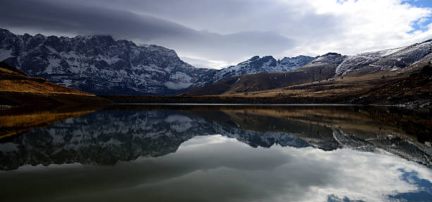 istock Glacier lake and mountain landscape in winter 2224007026