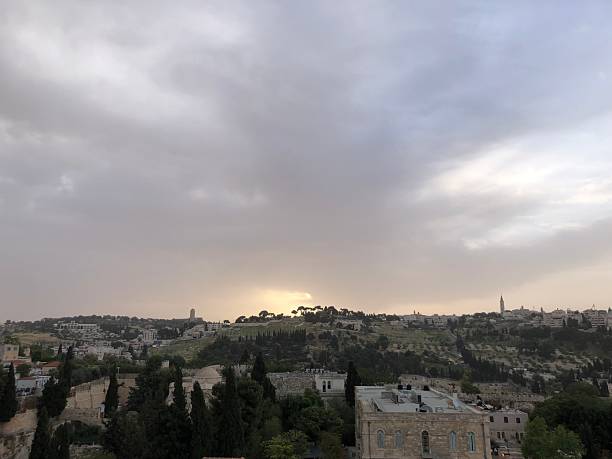 istock Sunrise above Jerusalem in April in Israel. 2224012489