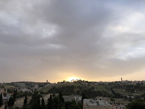 istock Sunrise above Jerusalem in April in Israel. 2224012494