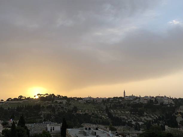 istock Sunrise above Jerusalem in April in Israel. 2224012517