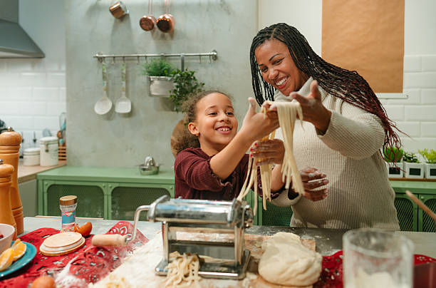 istock Making homemade fettuccine 2224013706