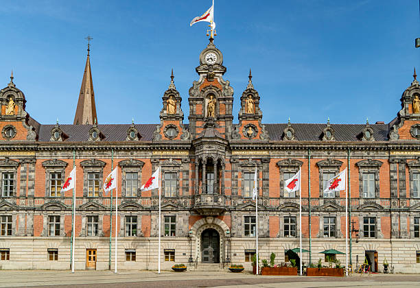 istock Malmo City Hall historic architecture in Sweden 2224022421