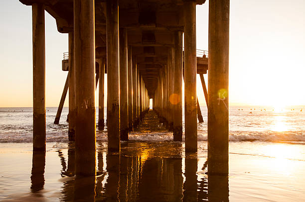 Under the Huntington Beach Pier