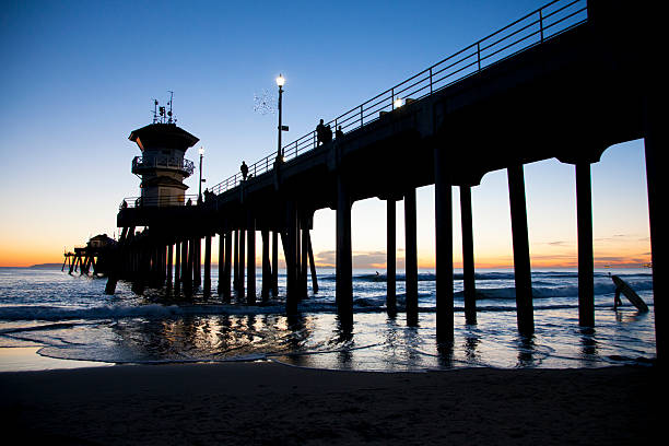 Under the Huntington Beach Pier