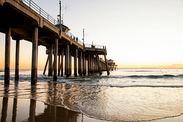 Under the Huntington Beach Pier