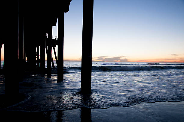 Under the Huntington Beach Pier