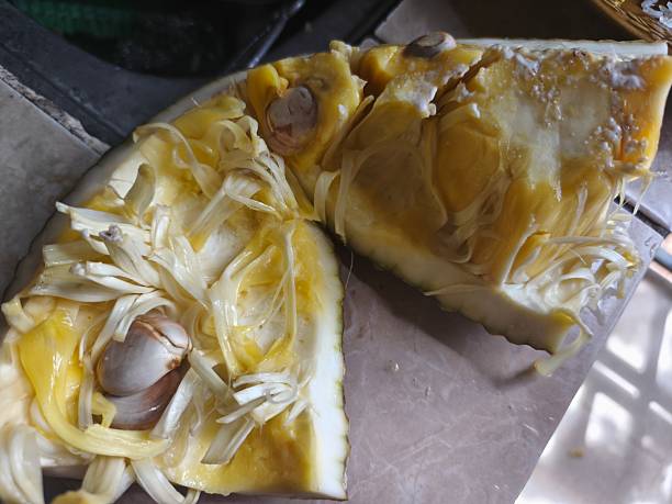 istock jackfruit pieces or Artocarpus heterophyllus 2224028535