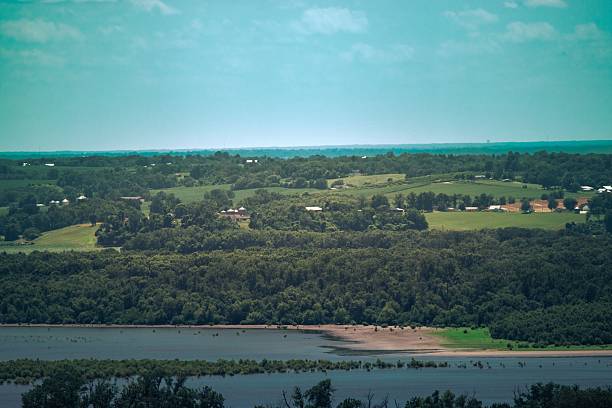 Landscape from Pere Marquette state park