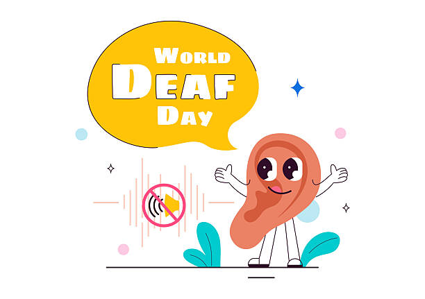 istock World Day of the Deaf Vector Illustration on September 26 to Raise Awareness About Hearing Loss Prevention and Ear Treatment in a Flat Background 2224035577