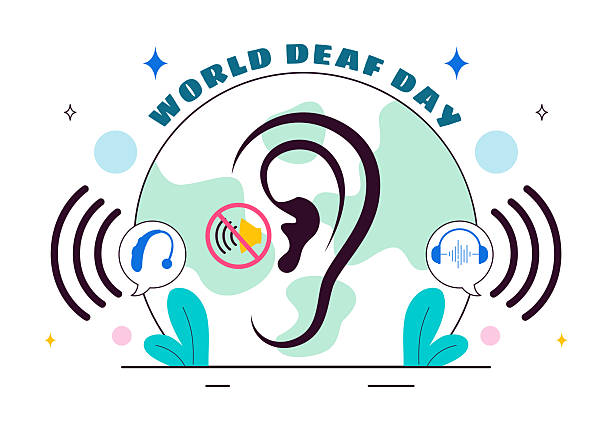 istock World Day of the Deaf Vector Illustration on September 26 to Raise Awareness About Hearing Loss Prevention and Ear Treatment in a Flat Background 2224035601