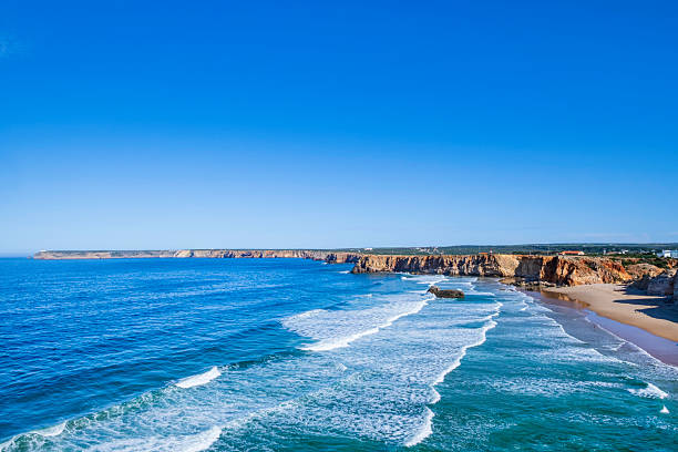 istock Praia do Tonel, a beach in Algarve protected by high cliffs (Portugal) 2224035634