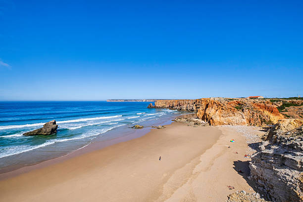 istock Praia do Tonel, a beach in Algarve protected by high cliffs (Portugal) 2224036015