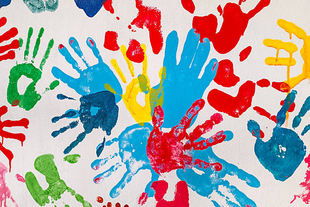 istock Printing color handwriting on the wall 2224038443