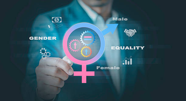 istock Gender Equality concept. A look at equal wages, Salary Inequality Across Different Professions, Navigating the Gender Pay Gap, Economic Disparity, Freedom, Pride, LGBT social and awareness 2224046439
