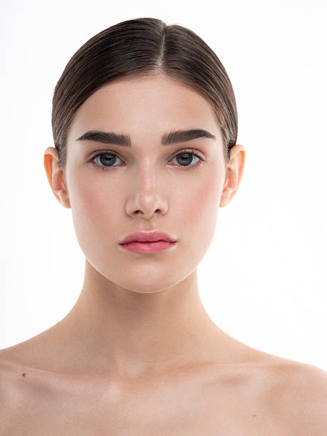 istock Portrait of a woman with natural complexion and confident expression in a studio 2224048761