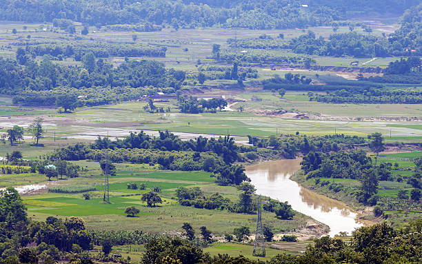 istock landscape of beautiful khagrachari. 2224053923