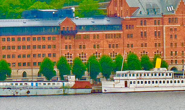 Stockholm, the capital of Sweden is made on 14 islands with more than 50 bridges on the Baltic Sea.