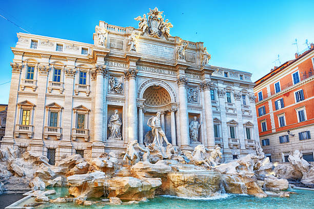 istock Trevi fountain at sunrise, Rome 2224062020