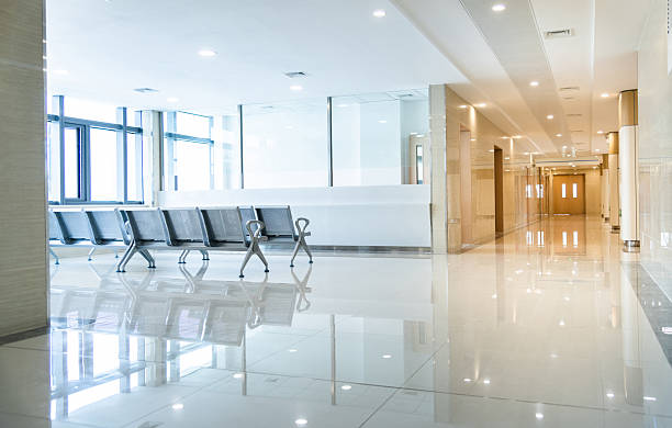 istock Empty waiting room in the hospital 2224070503