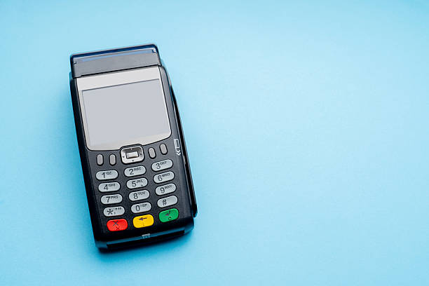 istock Black cell phone with a green button on the top right 2224071197