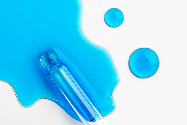 istock Drops of cosmetics and a pipette on a white background. 2224071763