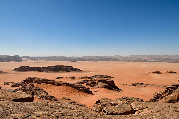 istock Vast Landscape of Wadi Rum Desert, Jordan 2224075557