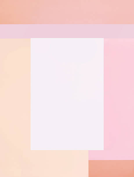 istock Colorful pastel abstract background. Minimal geometric shapes and lines 2224083401