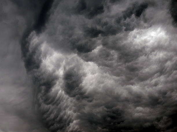 istock stormy weather and  dangerous clouds 2224085415