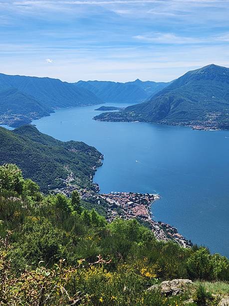 istock Panoramic view of Lake Como in Italy 2224087515