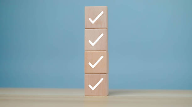 istock The technology business quality audit checklist uses an online concept with a document format and a controllable safety survey. 2224101322