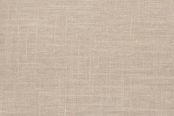 istock Brown linen fabric cloth texture for background, natural textile pattern. 2224104995
