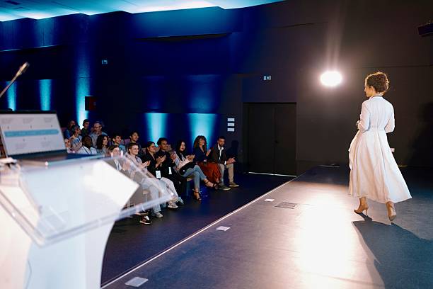istock Audience Applauding Guest Speaker at Business Conference 2224110843