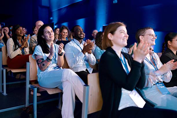 istock Diverse Audience Engaging at a Business Conference in a Modern Setting 2224111260