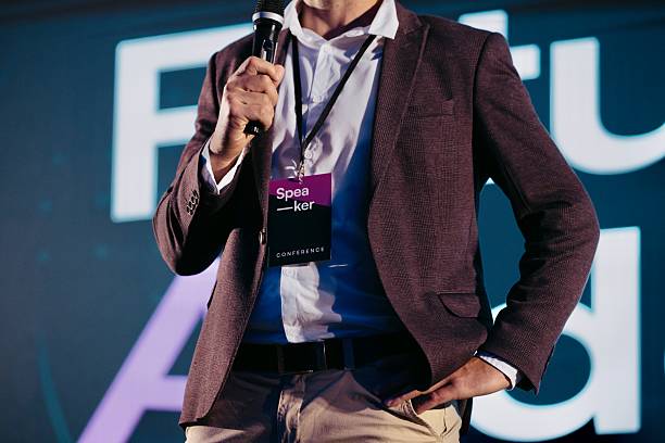 istock Unrecognisable Speaker Engaging Audience at Professional Conference 2224112983
