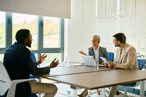 istock Business team discussing during a meeting in the office 2224132615