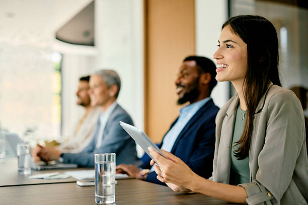 istock Professionals Engaging in a Business Meeting 2224132648