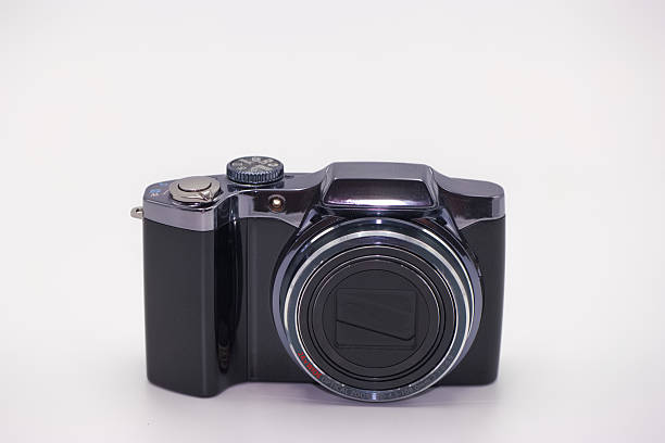 istock Compact digital camera with sleek design, ready for capturing memorable moments in various settings 2224133015