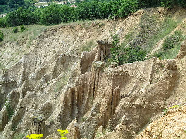istock Stob Earth Pyramids in Bulgaria with natural sandstone formations 2224140756