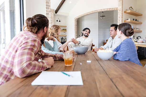 istock Happy Multiracial Friends Playing Games Indoors 2224141301