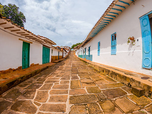 istock Charming Street in Barichara, Colombia 2224145837